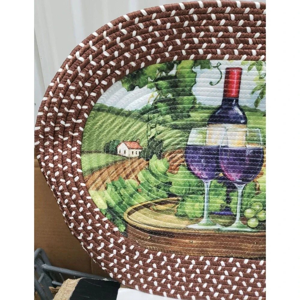 Oval Braided Kitchen Rug (20